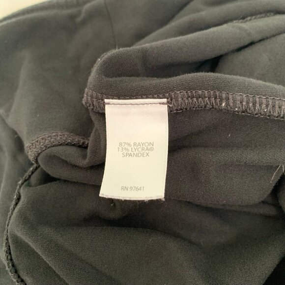 J. Jill black wearever collection smooth fit slim leg stretch casual career pant - Picture 6 of 9